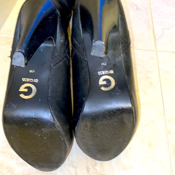 Over knee Guess high heels Modern black boot - Picture 7 of 8